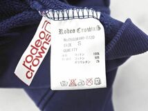 RODEO CROWNS ロデオクラウンズ プリント ワッペン ジップアップ パーカー sizeS/紺 ■◇ ☆ ebc9 レディース_画像5