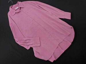 LOWRYS FARM Lowrys Farm большой размер блуза рубашка sizeL/ розовый #* * eca5 женский 