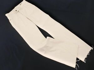  new goods DIESEL diesel FLAIRLEGG flare pants size23/ ivory ## * ecb3 lady's 