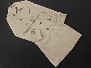 4*Cyondosi- trench coat size38/ beige #* * ecb3 lady's 