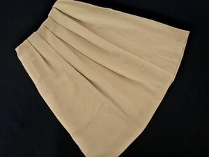 ELLEe reflet a skirt size36/ beige ## * ecb3 lady's 