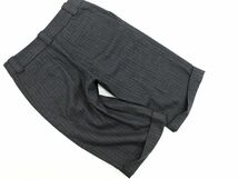 THE SCOTCH HOUSE スコッチハウス ウール混 ストライプ ハーフ パンツ size38/グレー ■◇ ☆ ecb5 レディース_画像4