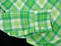 Hollister ホリスター チェック シャツ sizeS/緑 ■◇ ☆ ecb8 レディース_画像3