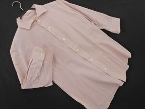 JOURNAL STANDARD Journal Standard 7 minute sleeve wide color shirt sizeM/ pink #* * ecb8 men's 