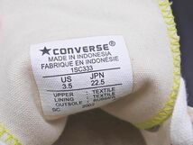 CONVERSE コンバース 1SC333 オールスター US ネオンカラーズ HI ハイカット スニーカー size22.5/ライム ■■ ☆ ecb8 レディース_画像8