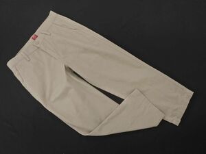 LEVI’S リーバイス テーパード チノ パンツ size29/ベージュ ■■ ☆ ecb8 レディース