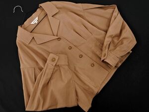MOUSSY Moussy shirt jacket sizeF/ beige #* * ecb8 lady's 