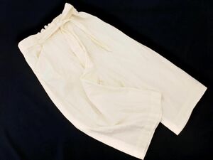 pas de calais pas de calais linen. широкий брюки size36/ "теплый" белый #* * ecb9 женский 