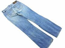 SOMETHING サムシング エドウィン ブーツカット デニムパンツ size29/青 ■■ ☆ ecc1 レディース_画像4