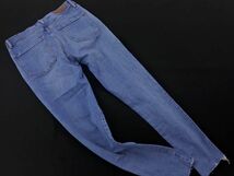 TOMMY HILFIGER トミーヒルフィガー ストレッチ カットオフ デニムパンツ size29/青 ■■ ☆ ecc5 レディース_画像6