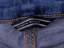 TOMMY HILFIGER トミーヒルフィガー ストレッチ カットオフ デニムパンツ size29/青 ■■ ☆ ecc5 レディース_画像4