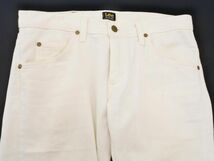 Lee リー RIDERS クロップド デニムパンツ size30/白 ■◇ ☆ ecc6 メンズ_画像4