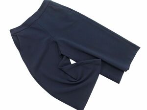 M-PREMIER エムプルミエ ガウチョ パンツ size34/紺 ■◇ ☆ ecc6 レディース