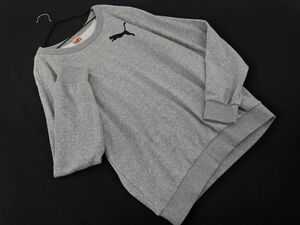 PUMA プーマ スウェット sizeL/グレー ■◇ ☆ ecc6 レディース