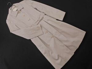 NATURAL BEAUTY ナチュラルビューティー コート size38/ピンクベージュ ■◇ ☆ ecc6 レディース