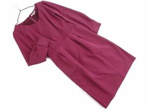 PROPORTION Proportion Body Dressing tuck I line One-piece size2/ purple #* * ecc7 lady's 