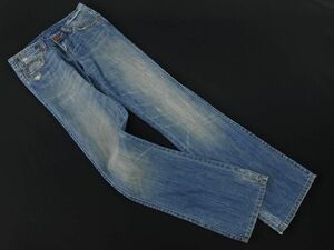 新品 ARMANI EXCHANGE アルマーニエクスチェンジ ローライズ ブーツカット デニムパンツ sizeP0/紺 ■■ ☆ ecc7 レディース