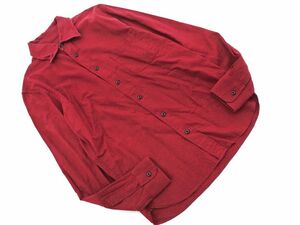 HARE Hare linen. shirt sizeS/ red #* * ecc7 men's 
