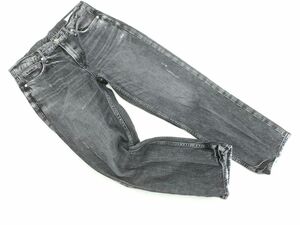 upper hights アッパーハイツ 825307 ダメージ加工 デニムパンツ size25/グレー ■■ ☆ ecc8 レディース