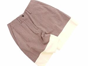  new goods AALTOa-ruto switch culotte pants size34/ tea #* * ecc8 lady's 