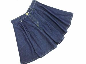  новый товар Lee Lee tuck flair Denim юбка sizeS/ синий ## * ecc8 женский 