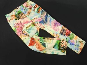 YUKI TORII ユキトリイ 花柄 テーパード パンツ size38/カラフル ■◇ ☆ ecc9 レディース