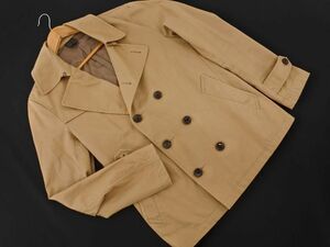 HARE ハレ ショート トレンチ コート sizeS/ベージュ ■◇ ☆ ecc9 メンズ