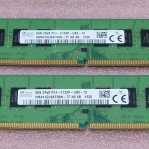 SK hynix HMA41GU6AFR8N-TF 2枚◆PC4-17000/DDR4-2133 UDIMM 16GB@8GB