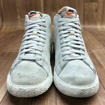 MI240315 NIKE BLAZER MID PREMIUM VINTAGE ナイキミッドプレミアムビンテージ　ライトボーン　ハイカットスニーカー　メンズ　27cm_画像3