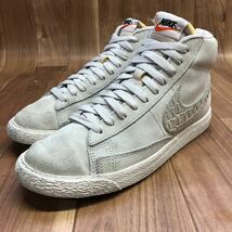 MI240315 NIKE BLAZER MID PREMIUM VINTAGE ナイキミッドプレミアムビンテージ　ライトボーン　ハイカットスニーカー　メンズ　27cm_画像2