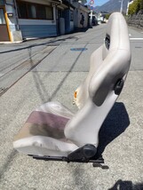 超希少☆RECARO レカロシート SR3 SR-3 セミバケ セミバケットシート 両側ダイヤル式 レッド リクライニングオプション　JZZ30ソアラ_画像3