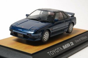 ☆tosa (トサ) 1/43 TOYOTA トヨタ MR2 AW11 （ブルー）