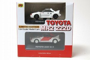 ☆CM’S ラリーカー コレクション LIMITED EDITION 1/64 TOYOTA MR2 222D Gr.s（B Set ホワイト ver. CM's ver.)