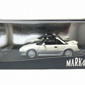 ☆ホビージャパン MARK43 1/43トヨタ MR2 G-リミテッド スーパー チャージャー T バー ルーフ （AW11）スパークル ウェーブ トーニングの画像9