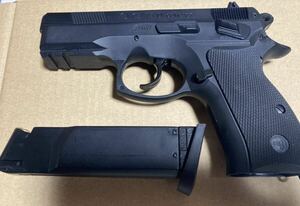 ガスガン CZ75D COMPACT (ASG) MADE IN TAIWAN 【中古：発射確認済みジャンク品扱い】