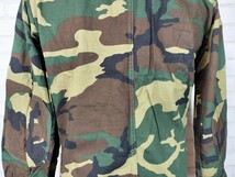 1992年製 イタリア軍 ウッドランド　迷彩 カモフラ ミリタリー フィールドジャケット ARMY WL 放出品 035_画像7