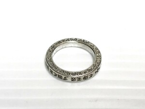 正規品☆CHROME HEARTS☆クロムハーツ/ スペーサーリング/3mm/FUCK YOU/FUCKYOU/16号 / 指輪 / シルバー925/良品