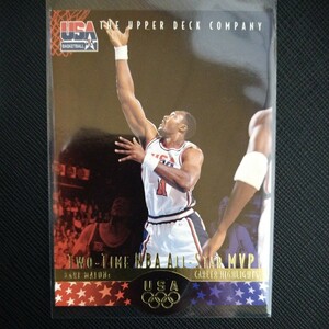 Upper Deck1996 Karl Malone カール・マローン dream team Ⅲ USA代表 ドリームチーム3 アトランタオリンピック 10KM2 直筆サイン以外