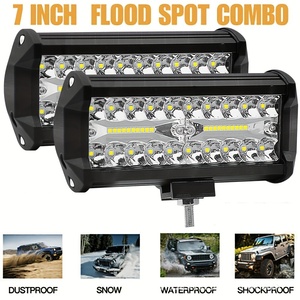 2個セット LEDフォグライト 車 ヘッドライト フォグランプ 120W 6LED ホワイト 6000k ヘッドランプ 防水 明るい スポットライト t60