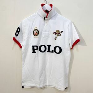 未使用品 POLO Ralph Lauren JAPAN 日本航空 PoloBear Polo Shirt ポロ ラルフローレン ポロシャツ ラグビー ラガー 日本 日の丸 ポロベア