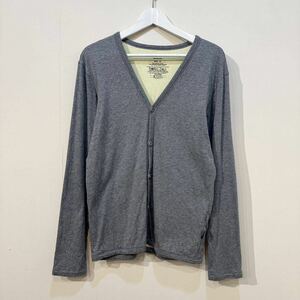 2014 patagonia Men's Daily Cardigan XS パタゴニア メンズ デイリー カーディガン 52330 SP14 グレー オーガニック コットン 綿 スエット