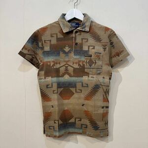 POLO Ralph Lauren Native Polo Shirt ポロ ラルフローレン ネイティブ ポロシャツ 半袖 カットソー Tシャツ Tee 柄 S 