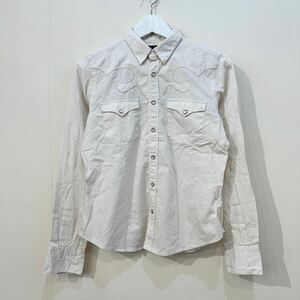 Ralph Lauren Western Shirt ラルフローレン ウエスタン シャツ POLO ポロ コットン 綿 長袖 刺繍 ウィメンズ レディース 11