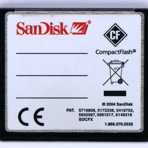 ★☆希少★【8GB】CFカード コンパクトフラッシュ SanDisk Extreme DUCATI EDITION CompactFlash ★中古良品☆★の画像2