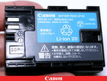 ◆◇劣化なし美品◆Canon キャノン 純正バッテリーパック 「LP-E6」 ◆対応機種多数 EOS フルサイズデジタル一眼レフカメラ◇◆_画像7