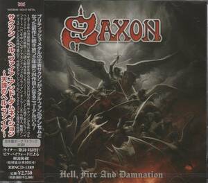 【新譜/国内盤新品】SAXON サクソン/Hell,Fire And Damnation～天誅のヘル・ファイア～