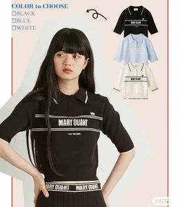 【LILY BROWN×MARY QUANT】ポロニットプルオーバー