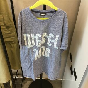 DIESEL ディーゼル　メンズ　半袖シャツ　ブルー　青