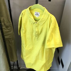 DIESEL Industry メンズ　ポロシャツ　イエロー　黄色　Mサイズ　ディーゼルインダストリー