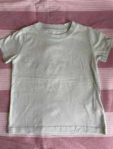 実質380円購入可能　新品 即決 オーガニックコットン 半袖 Tシャツ 100サイズ 男女兼用 Tシャツ 半袖 半袖Tシャツ